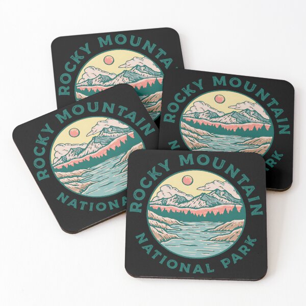 Item preview, Rocky Mountains National Park Vintage Distressed Colorado designed and sold by Gennadim.