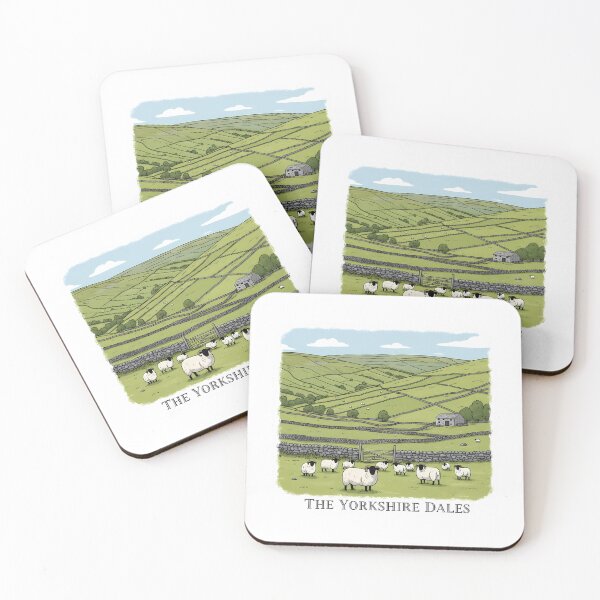 Item preview, Herriot Country: A Classic Yorkshire Dales Sheep Farm and Rustic Scene designed and sold by Digital Dreams Arts.