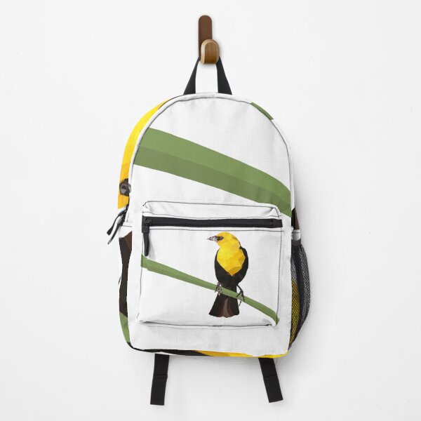 Item preview, Low Poly Yellow Black Triangular Bird Geometric Art designed and sold by jayson salvador.