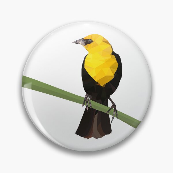 Artikelvorschau, Low Poly Gelb Schwarz Dreieckig Vogel Geometrische Kunst entworfen und verkauft von jayson salvador.