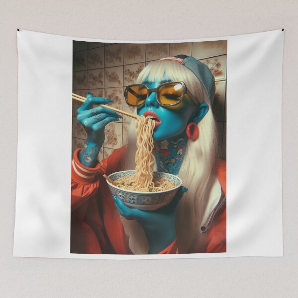 Item preview, "Ramen My Way Downtown: Noodle Nirvana with Extra Ink!" designed and sold by Print Fiction.