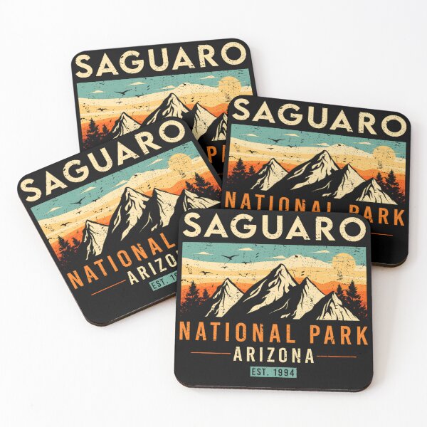 Item preview, Saguaro Est. 1994 Retro Arizona National Park designed and sold by Gennadim.