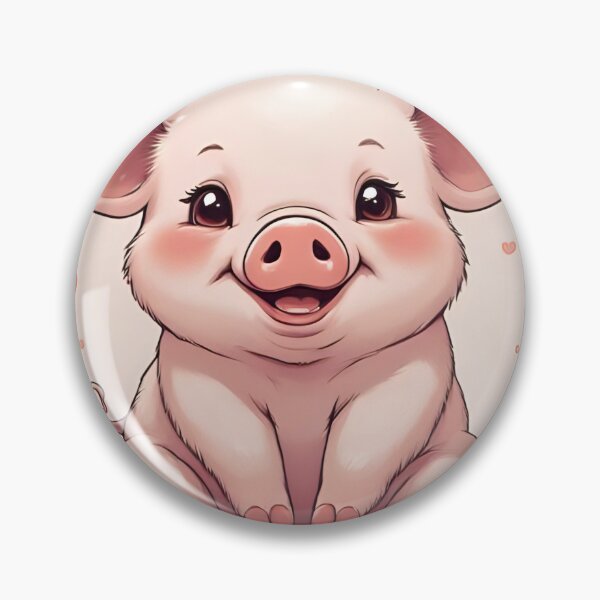 Item preview, kawaii pig designed and sold by Erikacecilia20.
