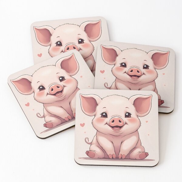 Item preview, kawaii pig designed and sold by Erikacecilia20.