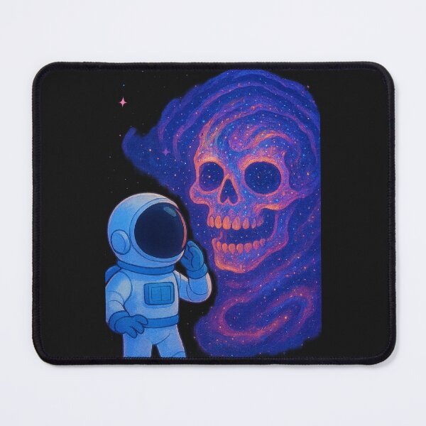 Item preview, Skull Galaxy – Haunted Cosmic Vision designed and sold by HEERMANArt.
