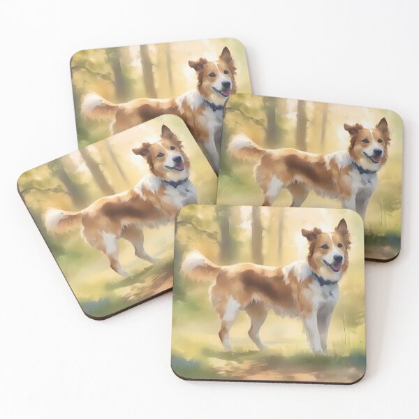 Item preview, Dog Standing in Glade designed and sold by CalmnessbyChoice.
