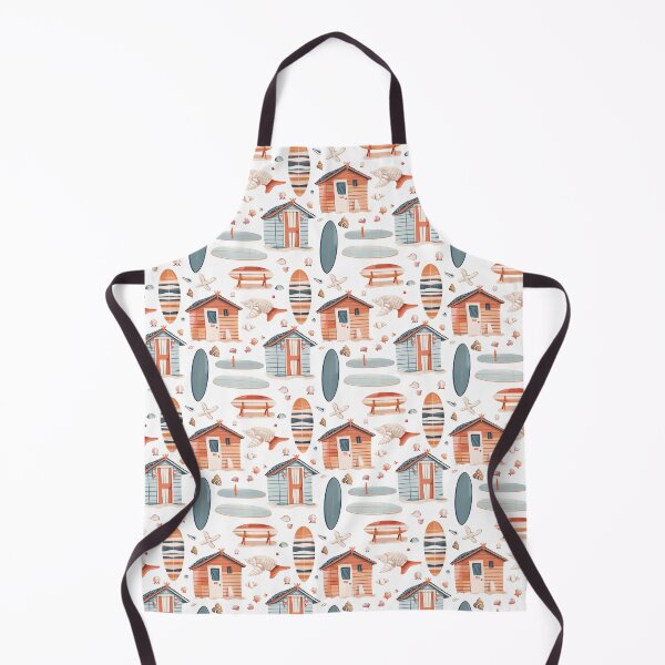 Item preview, Beach Huts, Surf Boards and Sea Shells designed and sold by MemeHodlr.