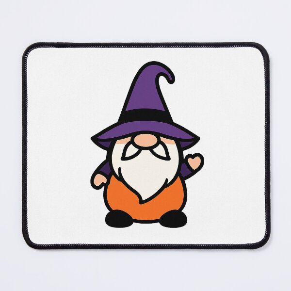 Item preview, Cute Gnome Wearing a Pointy Witch Hat T-Shirt – Halloween Design designed and sold by PrintCreations9.