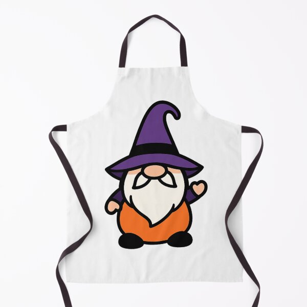 Item preview, Cute Gnome Wearing a Pointy Witch Hat T-Shirt – Halloween Design designed and sold by PrintCreations9.