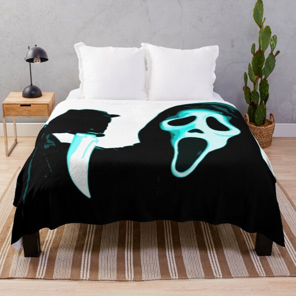 Item preview, Ghost Mask Horror Sticker - Creepy Slasher Design designed and sold by charliefdesign.
