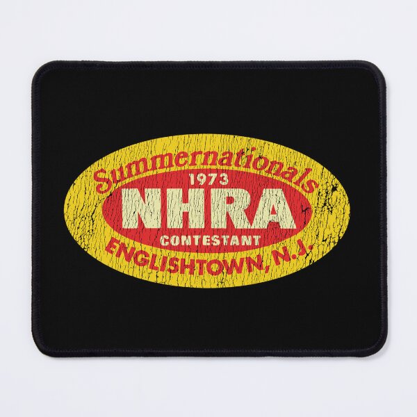 Item preview, 1973 Summernationals Englishtown N.J drag racing contestant - aged print designed and sold by retropetrol.