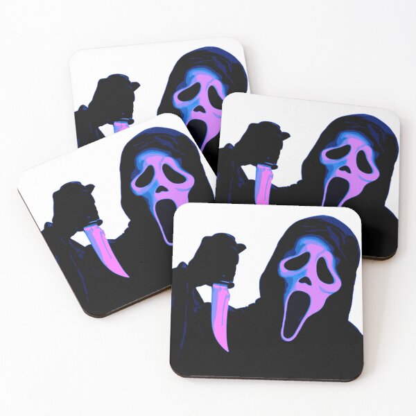 Item preview, Ghost Mask Horror Sticker - Creepy Slasher Design designed and sold by charliefdesign.