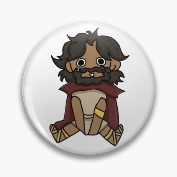 Item preview,  chibi Odysseus sticker designed and sold by Blitz-withoutanO.