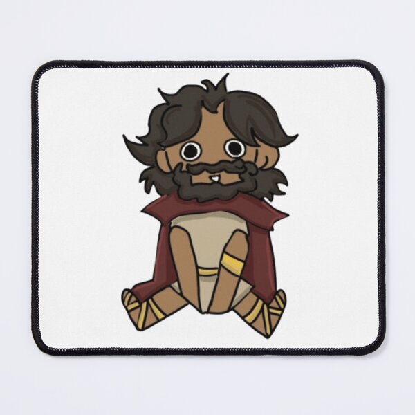 Item preview,  chibi Odysseus sticker designed and sold by Blitz-withoutanO.