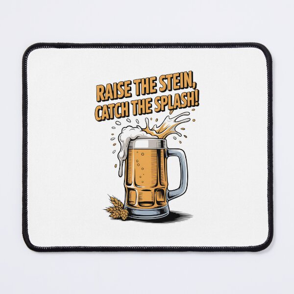 Item preview, Raise the Stein, Catch the Splash – Beer Mug Celebration Design designed and sold by C.Kav.Art.