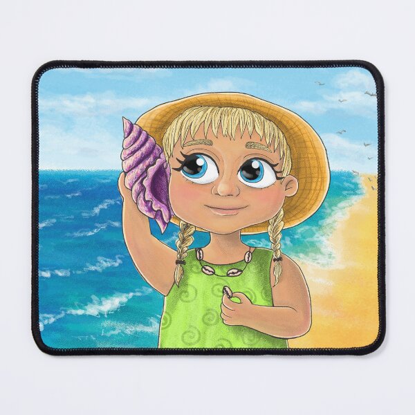 Item preview, Seashell Serenade: A Beachside Dream" designed and sold by DreamyWeasel.