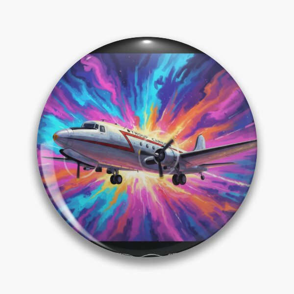Item preview, Douglas DC-3 Neon designed and sold by TheSweetStack.