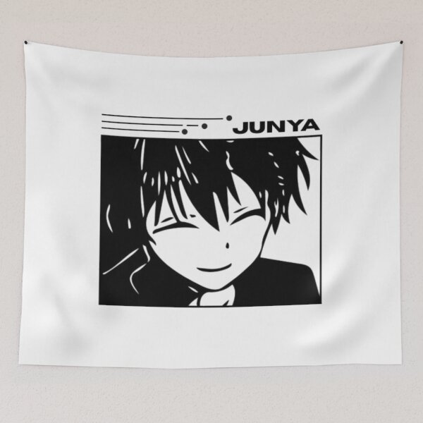 Item preview, Junya Naoki from Takopi’s Original Sin | Black Line Anime Illustration | Minimalist Manga Wall Art | Japanese Anime Fan Art Poster | Otaku Gift designed and sold by Art By Rukayya.