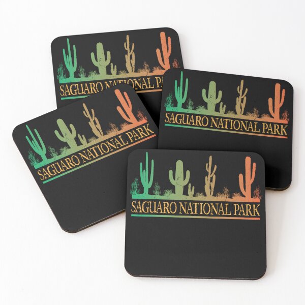 Item preview, Saguaro National Park Retro Cactus Cool Vacation Souvenir designed and sold by Gennadim.