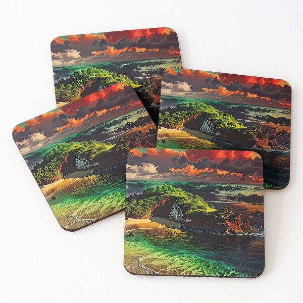 Item preview, On the shore of the evening fire designed and sold by PixelParadies.