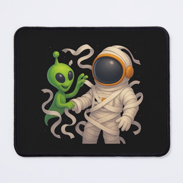 Item preview, Zero Gravity Mummy Wrap – Halloween Space Fun designed and sold by HEERMANArt.