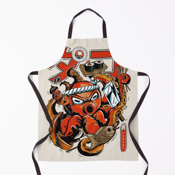Item preview, Chef Tako – Japanese Octopus designed and sold by Neko no Yume Studio.