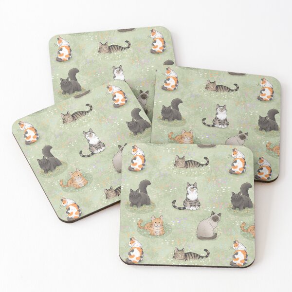 Item preview, Summer Cats designed and sold by sillybadger.