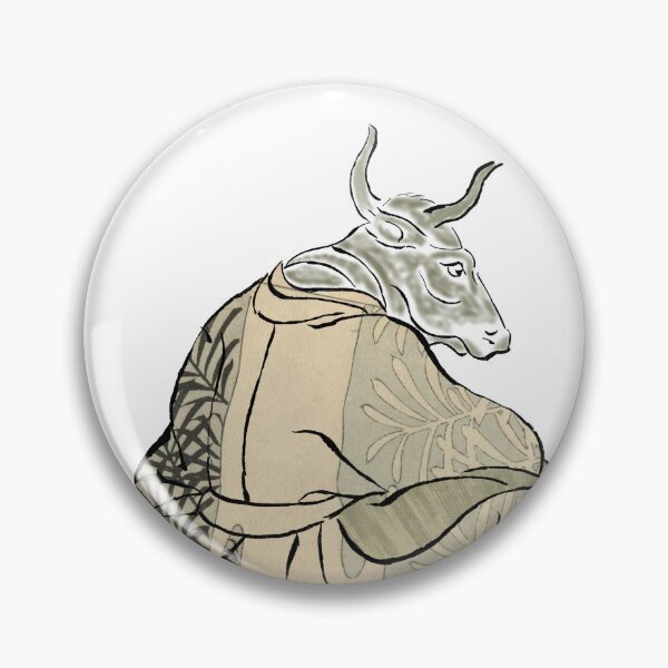 Item preview, Ox Spirit in Robes designed and sold by Yoquai.
