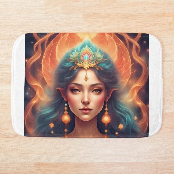 Item preview, Mystical Goddess with a Crown of Fire designed and sold by RAKO13.