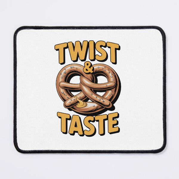 Item preview, Twist & Taste – Funny Pretzel Snack Food Design designed and sold by C.Kav.Art.