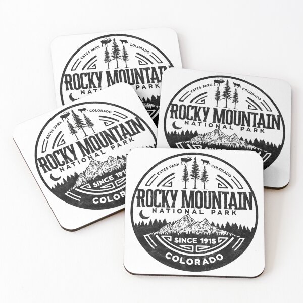 Item preview, Rocky Mountain National Park Minimalist Seal designed and sold by Pyotsak.