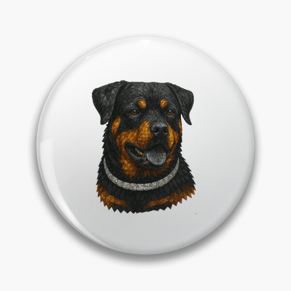 Item preview, Gemstone Mosaic Rottweiler Portrait designed and sold by DigitalGemArt.
