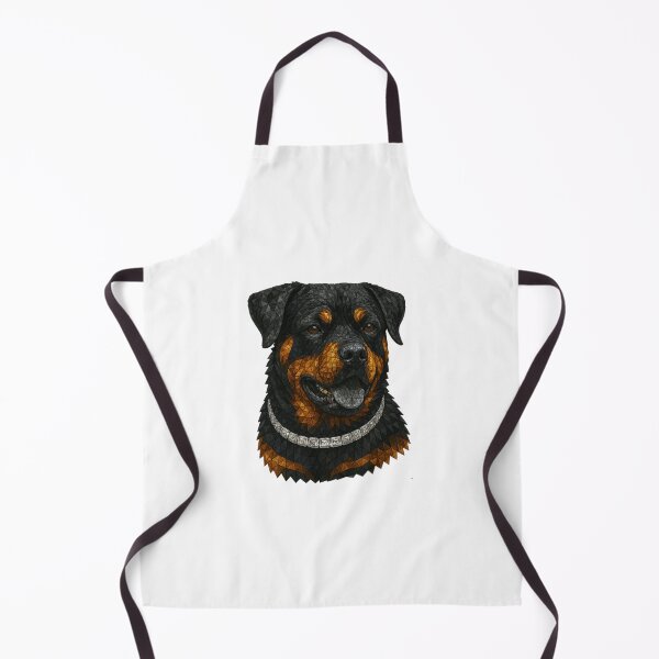 Item preview, Gemstone Mosaic Rottweiler Portrait designed and sold by DigitalGemArt.