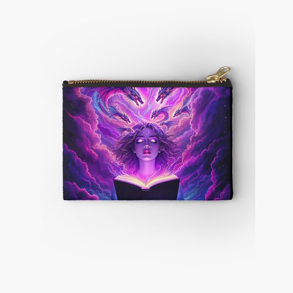 Item preview, Fantasy Reader - Bright Purple designed and sold by RainyReads.