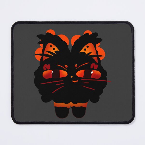 Item preview, Infermeow – The Fiery Fluffy Cat designed and sold by Lil’ Ember Eyes.