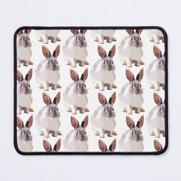 Item preview, Low Poly White Rabbit Geometric Polygon Animal Artwork designed and sold by jayson salvador.