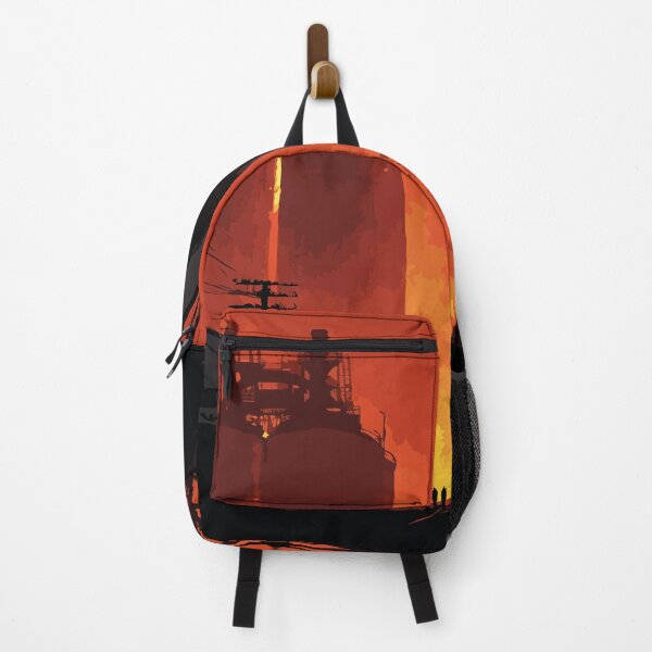 Item preview, Toledo Ohio Vintage Travel Art | Glass City Industrial Bridge Design designed and sold by TuncGK.