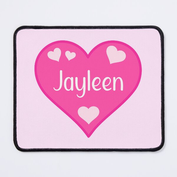 Item preview, Jayleen Name Pink Heart designed and sold by Jeallan Designs.