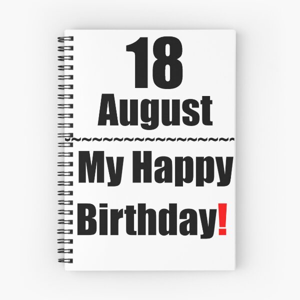 Item preview, 18 August Birthday designed and sold by ariksworld.