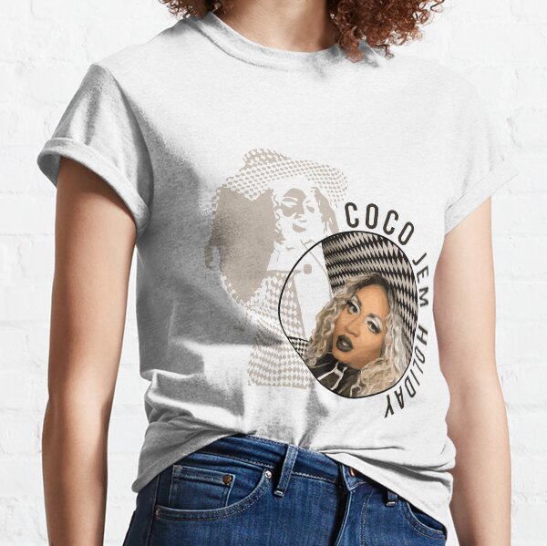Coco Jem Holiday - Checkered Classic T-Shirt