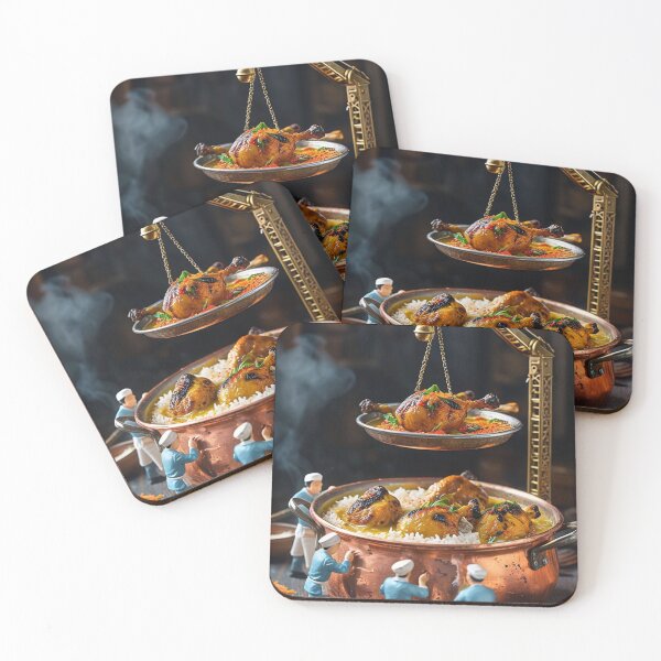 Item preview, Small Chefs Cooking Chicken Biryani designed and sold by M-Y-A-R-T-.