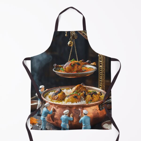 Item preview, Small Chefs Cooking Chicken Biryani designed and sold by m-y-A-I-A-R-T-.