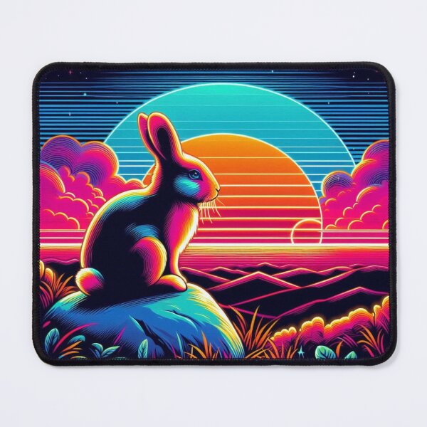 Item preview, Rabbit sunset watching designed and sold by Dogandesighn.