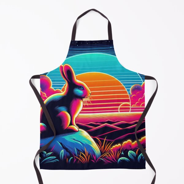 Item preview, Rabbit sunset watching designed and sold by Dogandesighn.