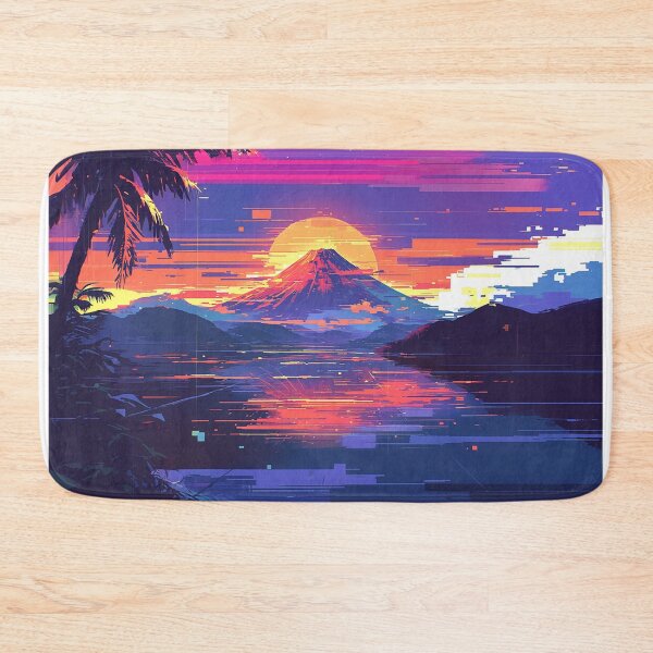 Item preview, Glitched Volcano Sunset designed and sold by Christian Weiss.