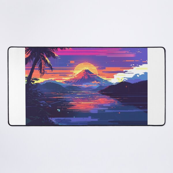 Item preview, Glitched Volcano Sunset designed and sold by Christian Weiss.