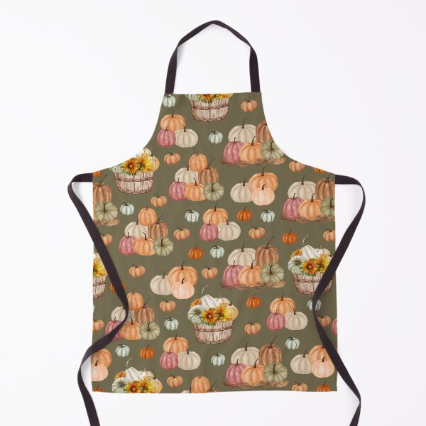 Item preview, Rustic Pumpkin Harvest on Greenish Brown designed and sold by KSimpson838.
