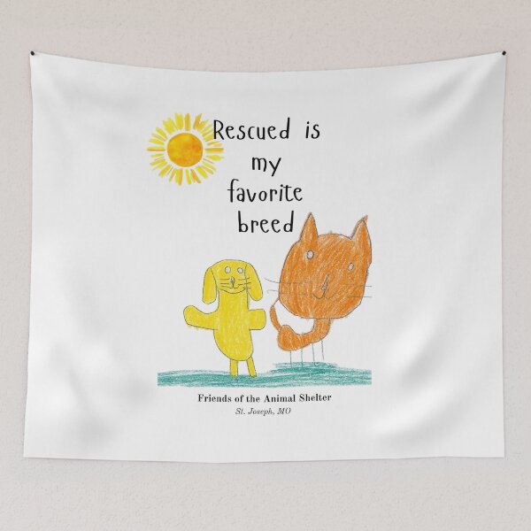 Item preview, Rescued is my favorite breed designed and sold by FOTAS.