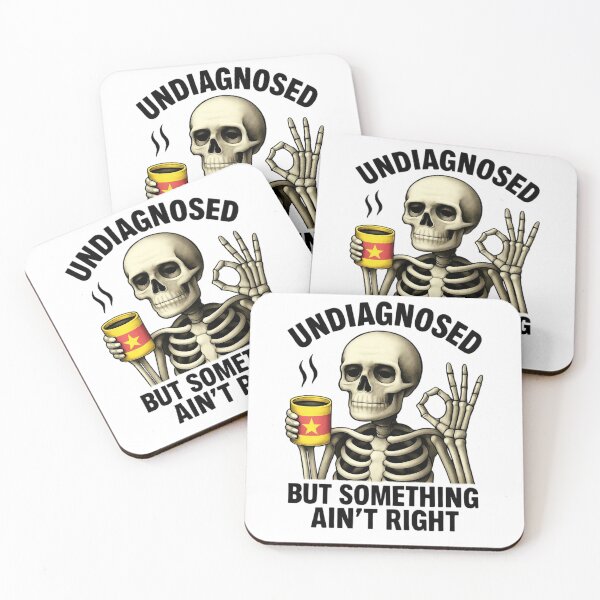 Item preview, undiagnosed designed and sold by CraftedByEva.