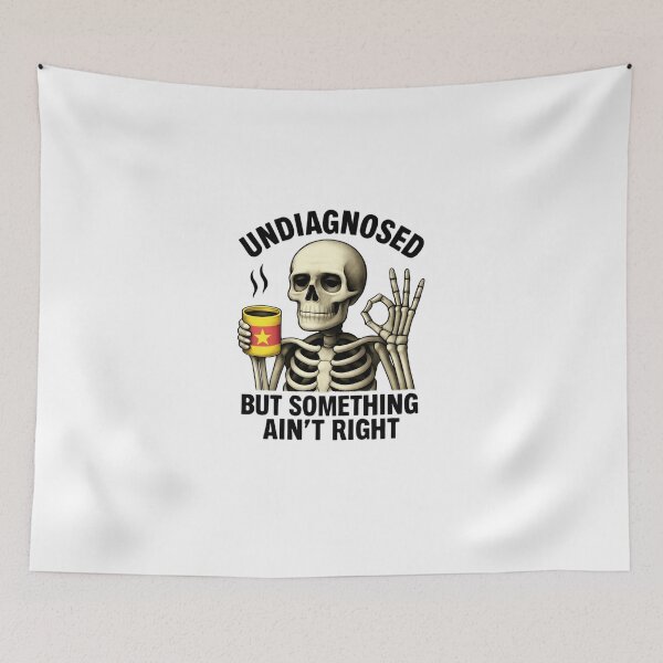 Item preview, undiagnosed designed and sold by CraftedByEva.